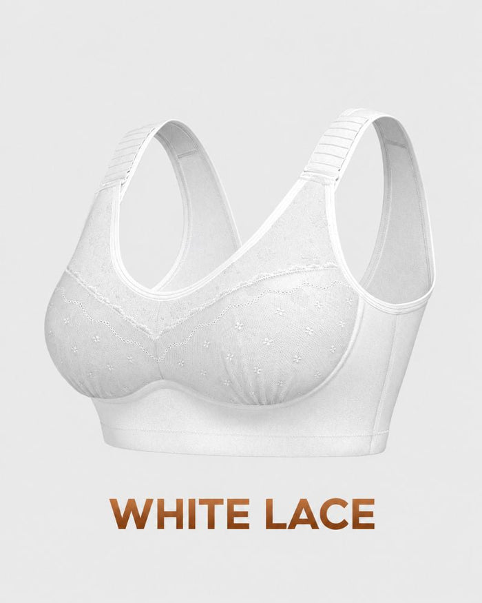 Women's Wireless Full-Coverage Bra Custom-Lift Easy-On