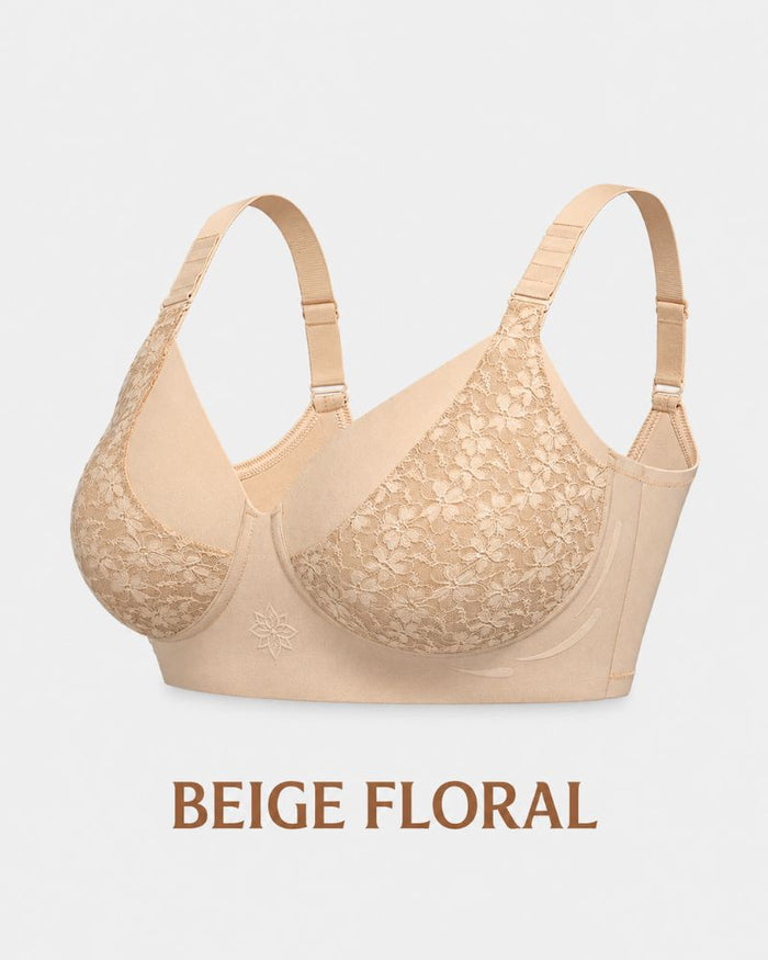 Women's Wireless Lift Bra with Adjustable Front Sling