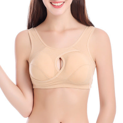 Cotton non-wired comfort bra