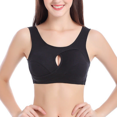 Cotton non-wired comfort bra