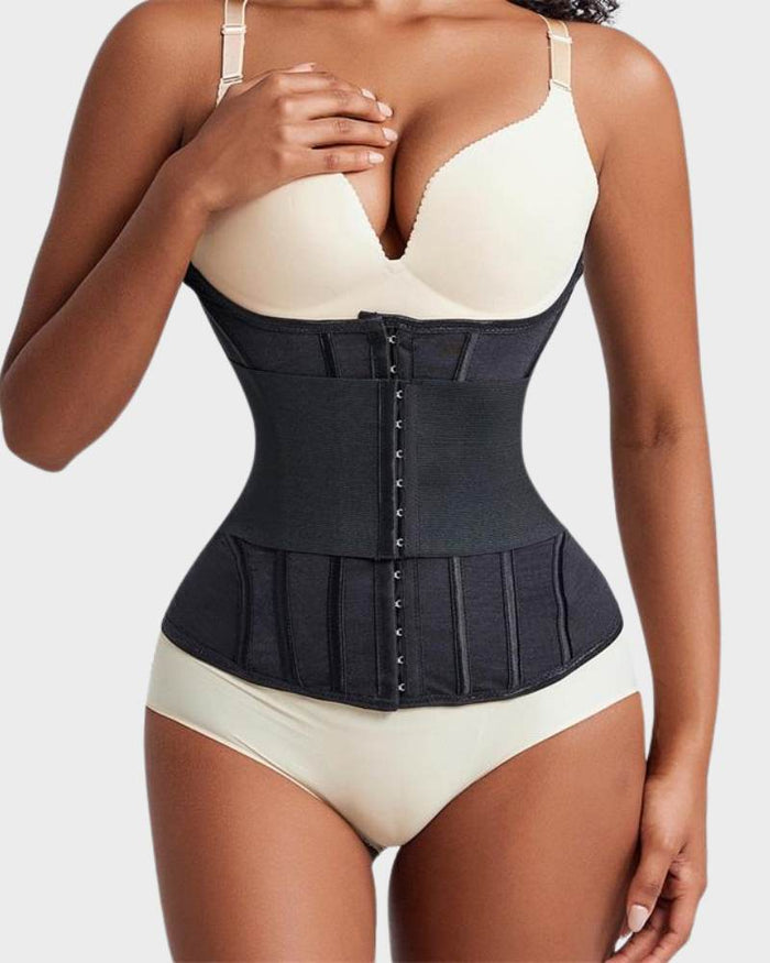 Women's Waist Trainer Corset with Double Steel Boning
