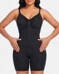 Women's Zip-Up Shaping Bodysuit with Tummy Control