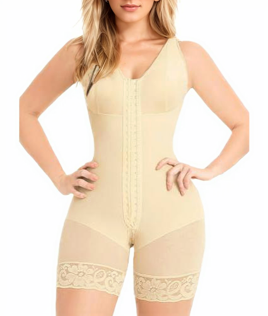 Full-body faja shapewear bodysuit