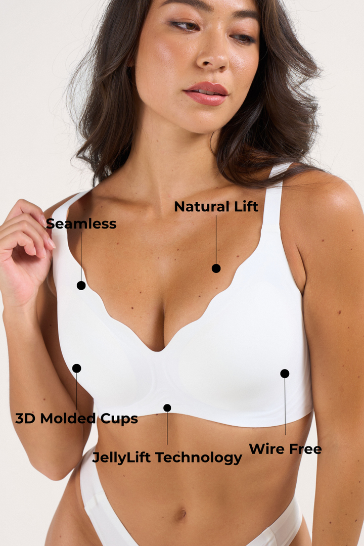 Scalloped Smooth Lift Bra
