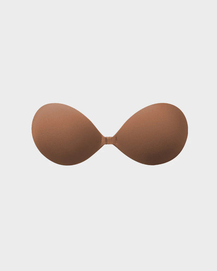 Women's Front Closure Adhesive Push-Up Bra Strapless