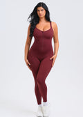 SaunaSculpt Open-Back Jumpsuit