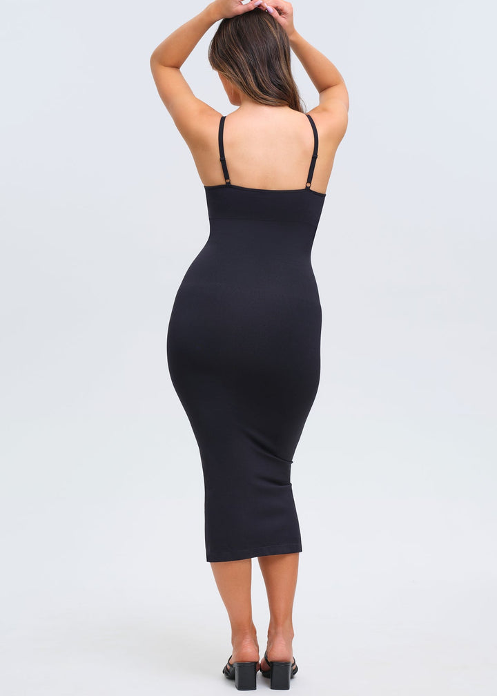 SnatchedKnit V-neck Sami Maxi Dress