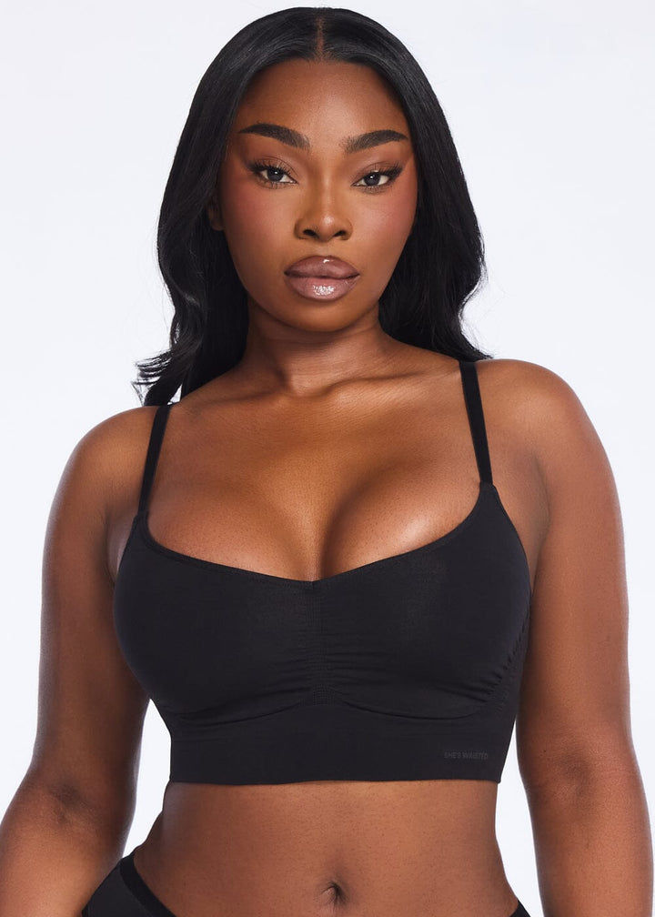 SmoothingSeamless Wireless Scoop Bra