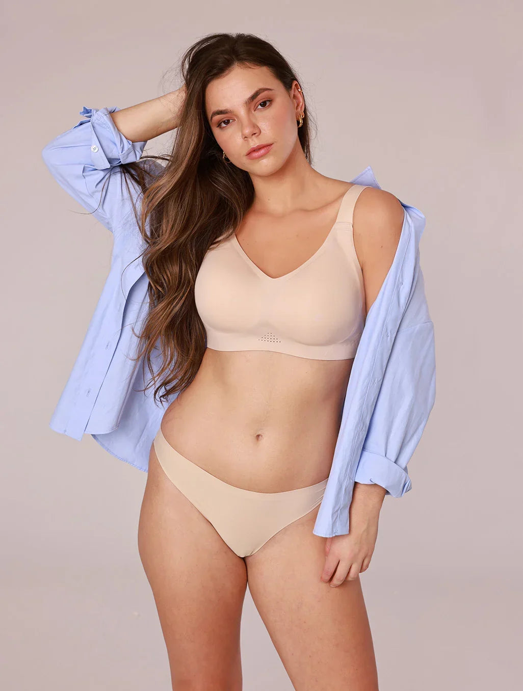 Padded Wireless Support Bra