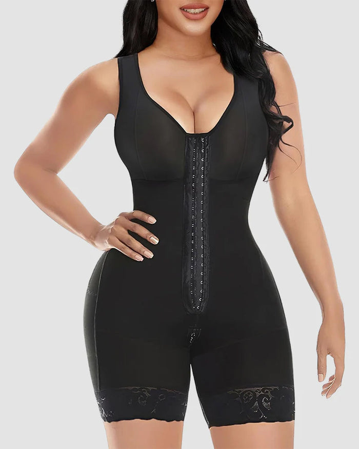 Women's Full Body Shapewear with Hook and Eye Closure