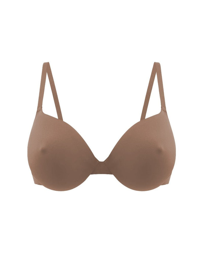 Women's Push-Up Bra with Raised Nipple Detail